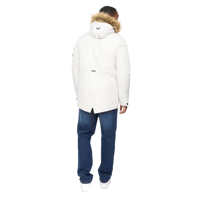 Crosshatch Mannen Parkmoore MVE Parka (Putty)