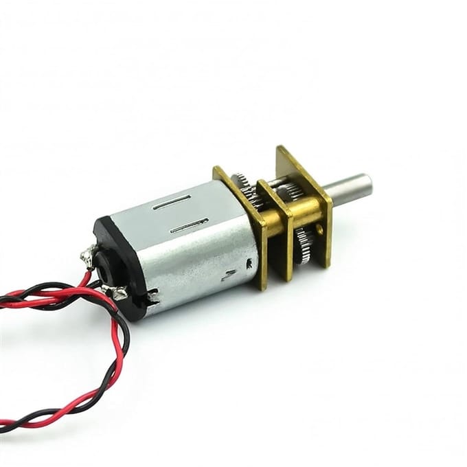 DC Motor - Kleine Motor - Robot Bouwen - Zuiver Staal - 5 Volt - Metaal