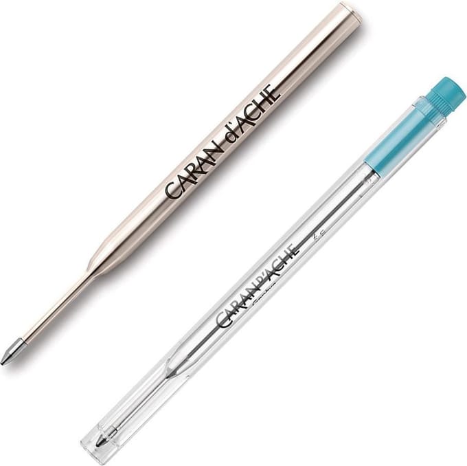 Caran D'Ache Balpen Goliath Navulling Medium - Turquoise