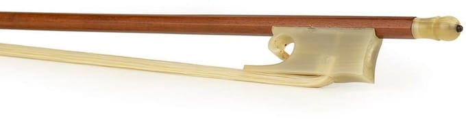 ELS BBV-75 baroque strijkstok viool, pernambouco, horn frog and head plate