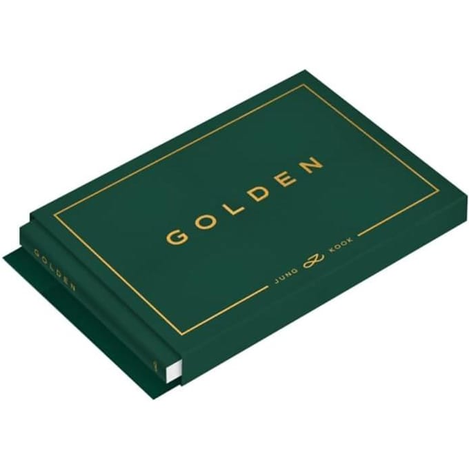 Album JUNG KOOK (Bts) - [GOLDEN] Version ALBUMS WEVERSE Weverse black