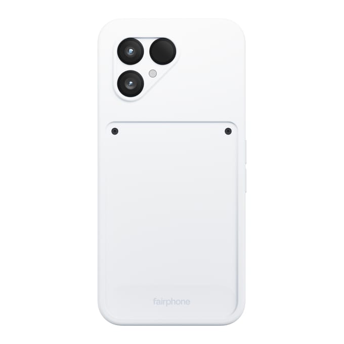 Originele Protective Soft Case voor de Fairphone 6 / 6+ - Cloud White