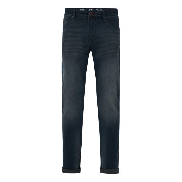 Petrol Industries - Heren Russel Regular SuperDye Jeans - Blauw - Maat W32L36