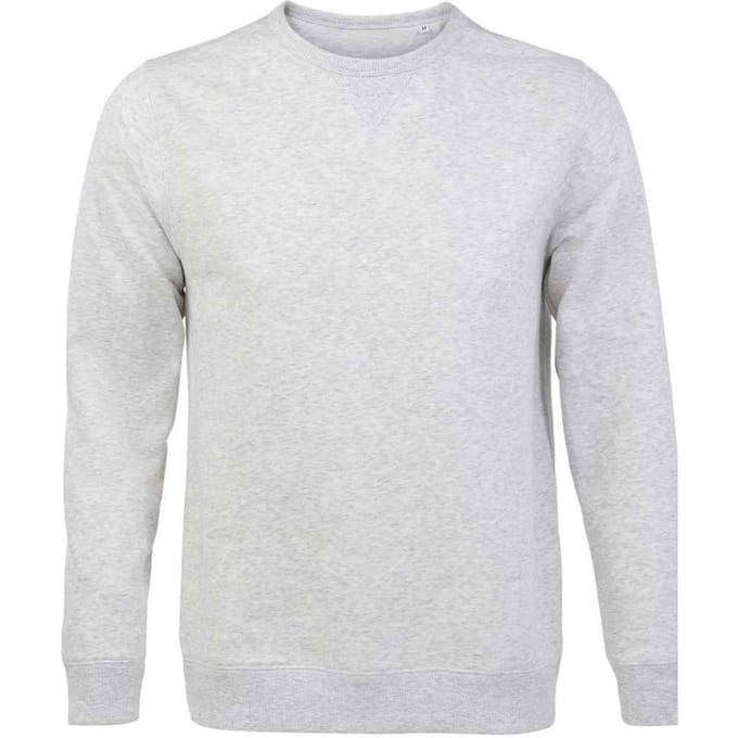 SOLS Heren Sully Heather Sweatshirt (Asheide)