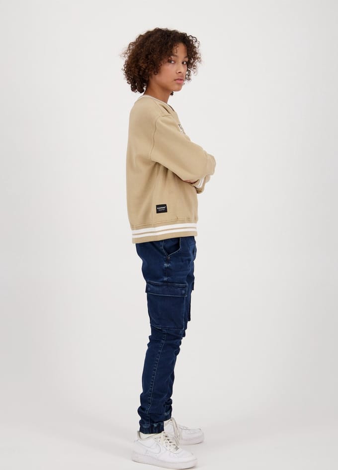 Raizzed Sweater Austin Jongens Trui - White Paper - Maat 152