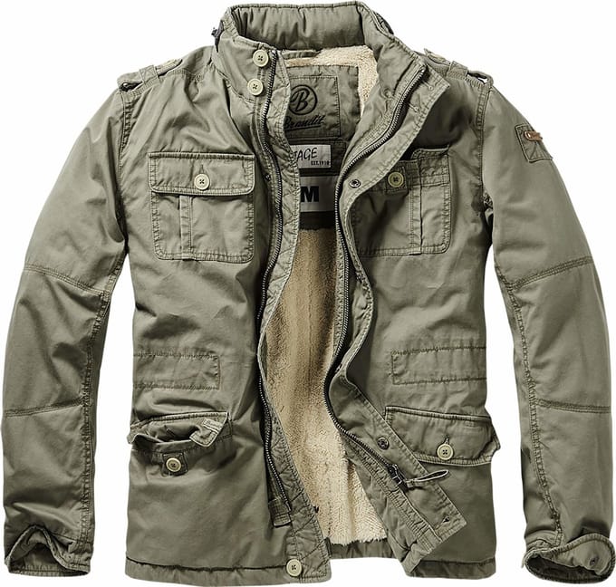 Brandit Britannia Winter Heren Winterjas - olijf - XXL