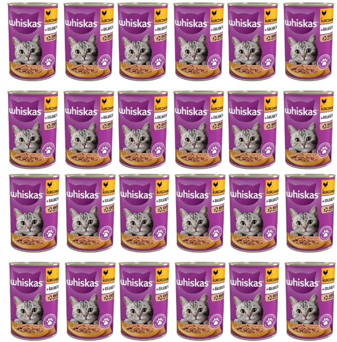 Whiskas - Serie - Kattenvoer - Kurczak - Galaretka