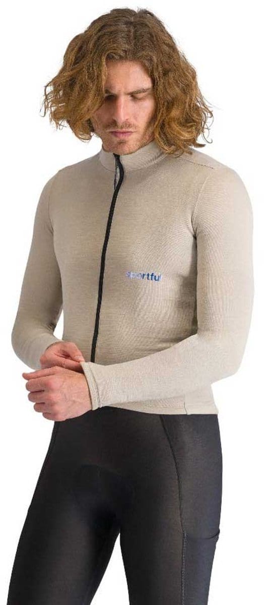 Sportful Supergiara Wool Trui Met Lange Mouwen Beige L Man
