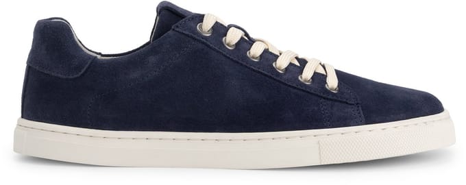 Travelin' Bergvik Dames - Barefoot sneaker - Suede - Navy
