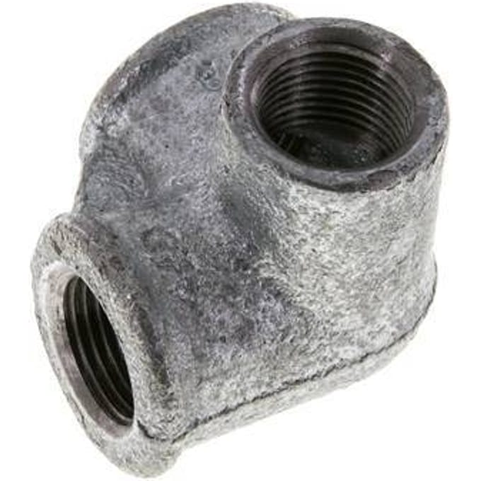 Verdeler 3/8'' Binnendraad smeedbaar gietijzer 25bar (351.25psi)
