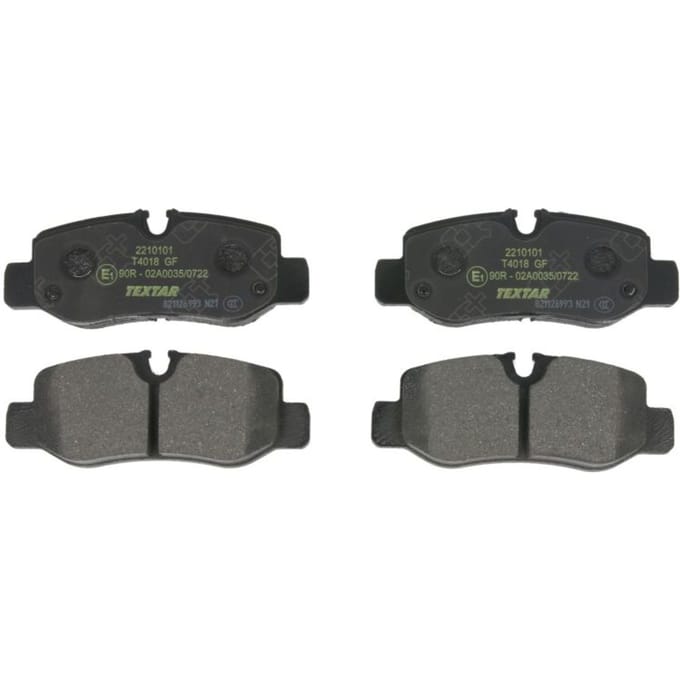 Remblokset TEXTAR 2210101, achter