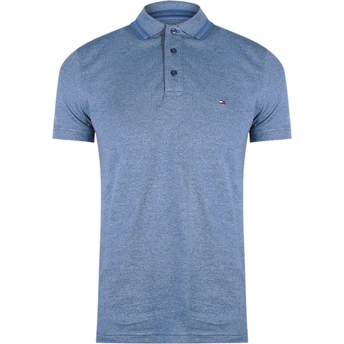 Tommy Hilfiger Faded Indigo Poloshirt