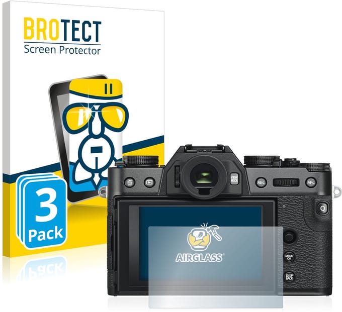 Screenprotector 3 Stuks voor Fujifilm X-T30 ll Beschermglas transparant