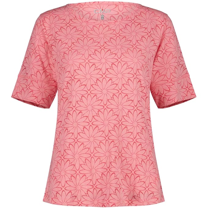 Gebarbt T-shirt voor dames CMP