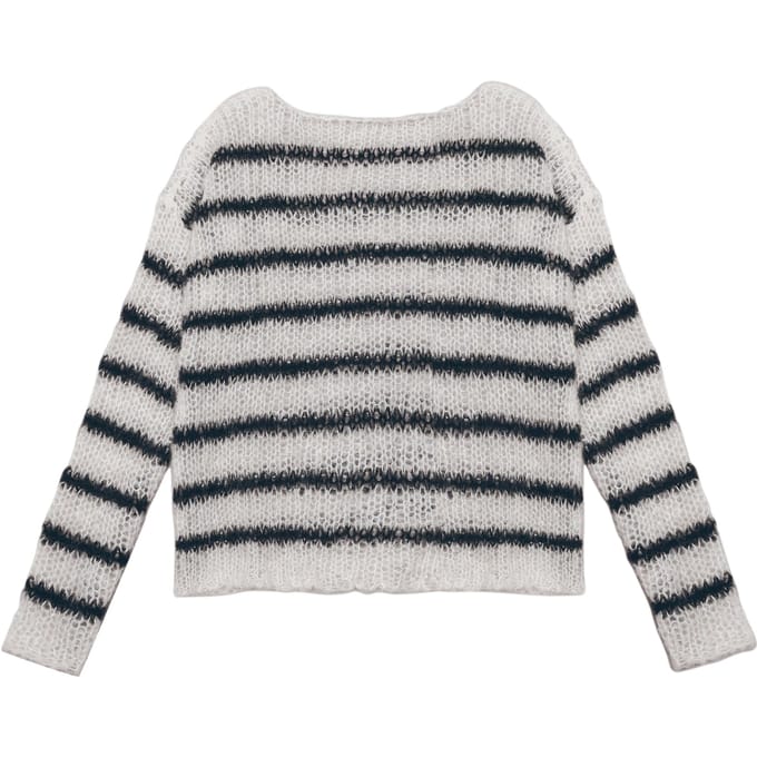 Mikuta The Striped Mohair Knitted Sweater Taglia: M | Maglioni a maglia Outlet | Donna