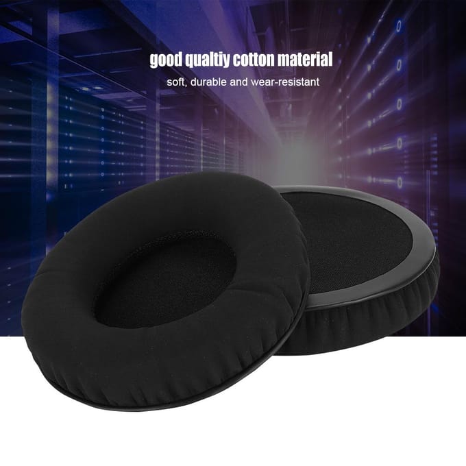 Oorkussens Kussen Schuim Oorkussens Hoes Vervanging voor Sennheiser Urbanite XL Hoofdtelefoon black