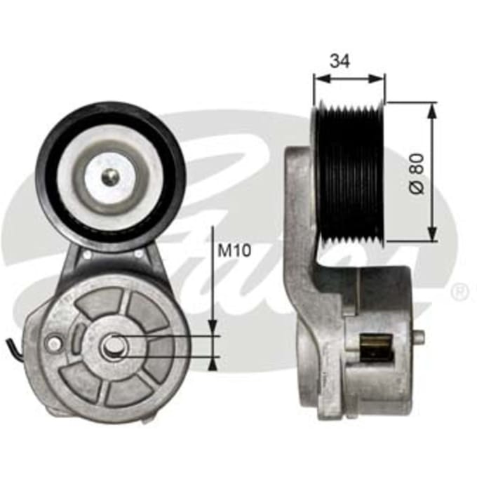 Riemspanner, V-riem FleetRunner GATES T38650