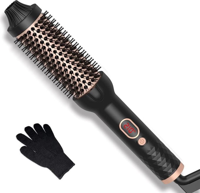 DailySuppliess® Warmteborstel - Krulborstel - Fohnbostel - Zwart