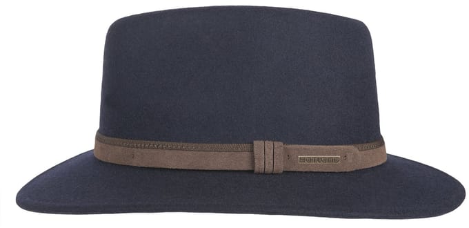 Hatland Toronto Crushable Blue Hoed   (Maat: S) - Blauw