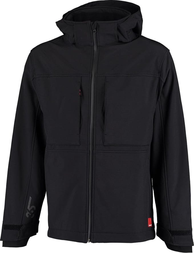 Ballyclare Softshell Winddicht en Waterafstotend 365 - Zwart - Maat 3XL