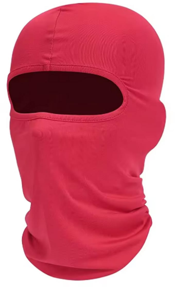 Scoby - Helmmuts - Bivakmuts - Gezichtsmasker - Balaclava - One Size - Rood