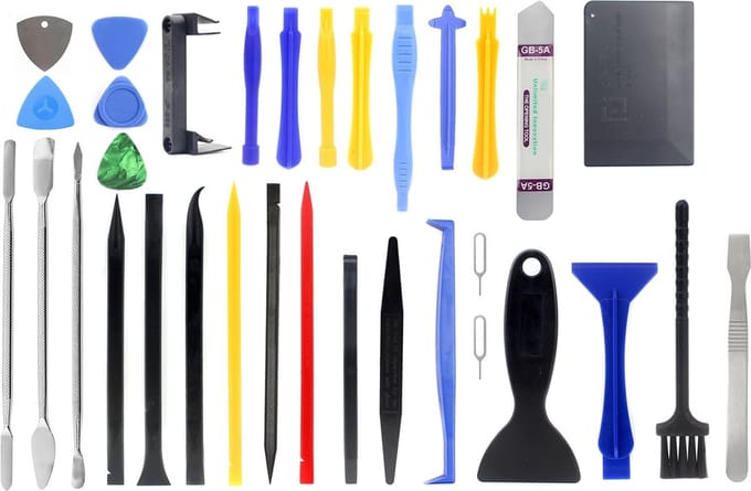 Let op type!! JIAFA JF-8153 34 in 1 Phone Repair Tool Set