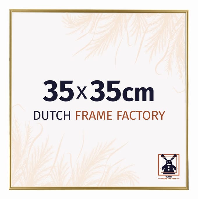 Fotolijst 35x35 cm - Kunststof - Goud - Easy