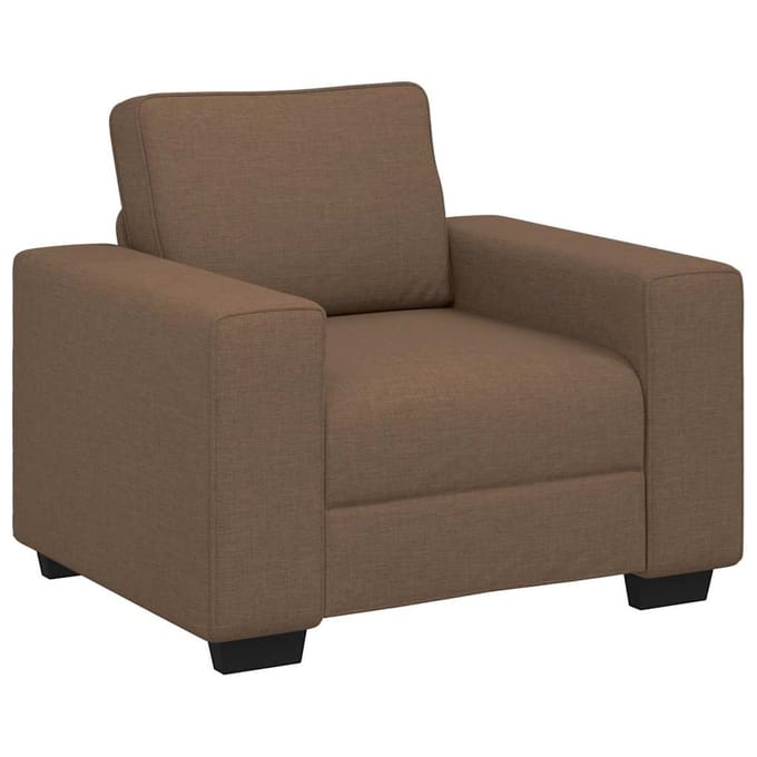 vidaXL - Sofastoel - Bruin - 100x77x82 - cm - Stof