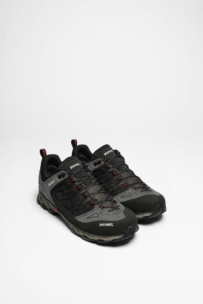 LITE TRAIL GTX Antraciet Rood Herenschoenen Grijs