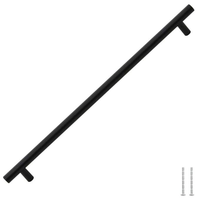 vidaXL - Handvatten - 5 - st - 480 - mm - roestvrij - staal - zwart