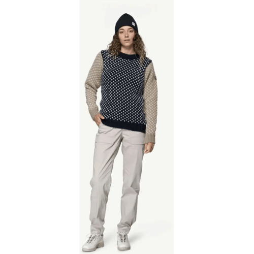 Devold Nordsjø Wool Sweater (Maat - M, Kleur - Navy/Stone/Olive)