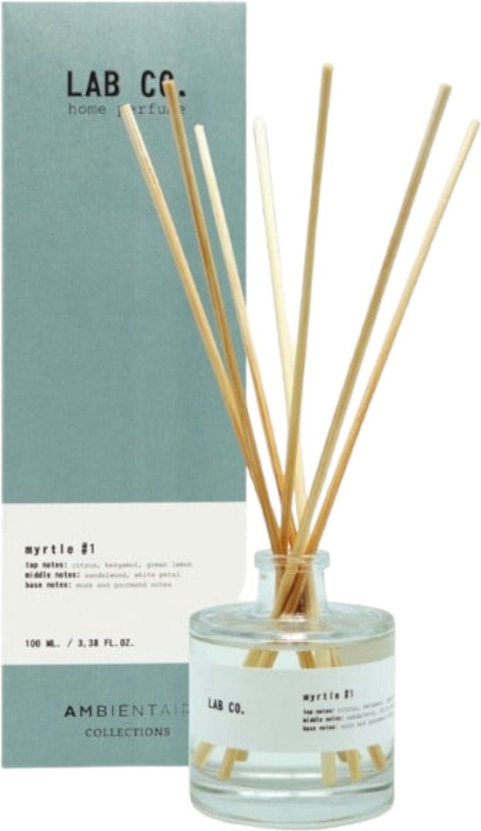 Lab Co. - Geurstokjes 'Myrtle' (100ml)