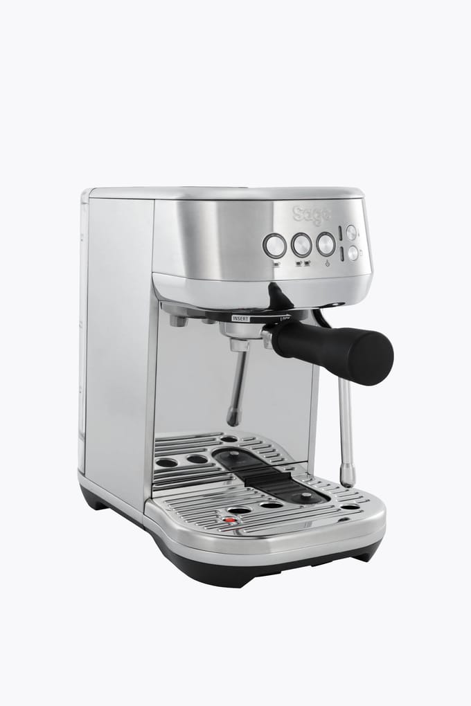 Sage the Bambino Plus Espressomachine | SES500BSS4EEU1 | Roestvrij Staal | 19,5 cm x 32 cm x 31 cm | Automatisch Microschuim | Snelle Thermojet