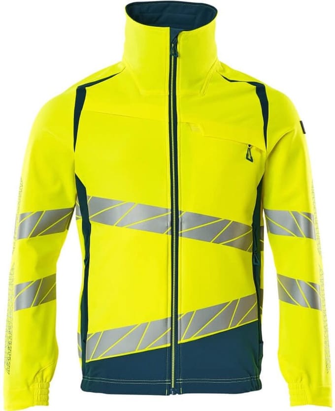 Mascot Accelerate Safe Jas 19009-511 - hi-vis geel/donkerpetrol - 2XL