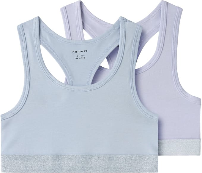NAME IT - NKFSHORT TOP 2P NOOS - Meisjes - Onderhemden