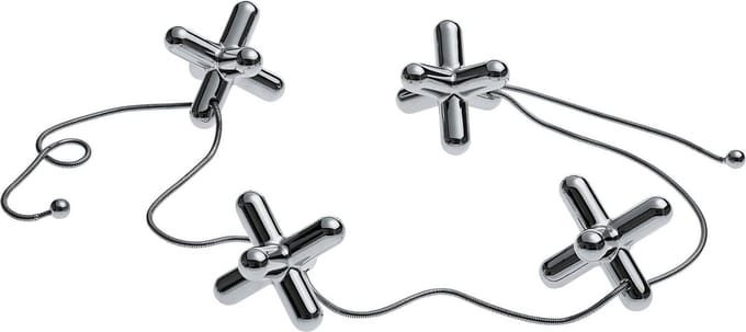 Alessi Tripod Pannenonderzetter -rvs