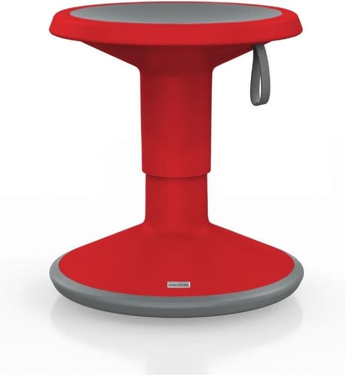 UPis1Interstuhl Junior Design kinderkruk Rood