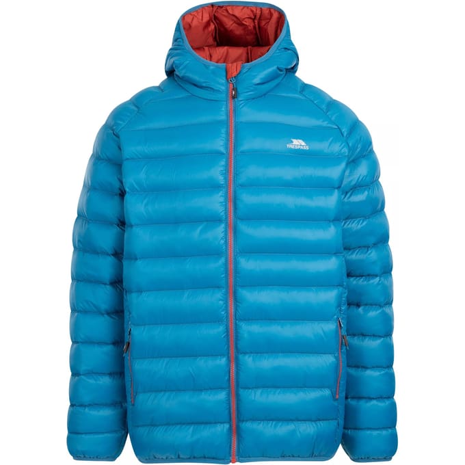 Trespass - Heren Bosten Casual Gewatteerde Jas (Bondi Blauw)