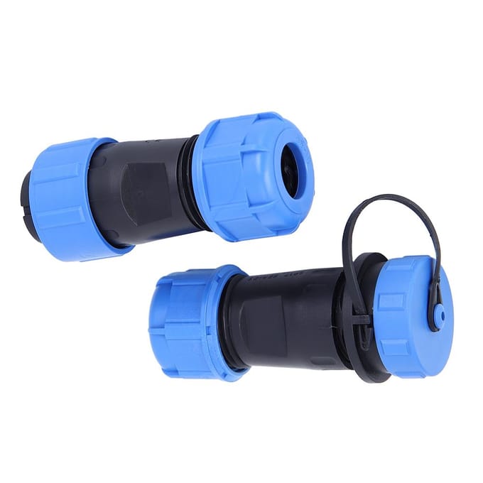 SP17 Waterdichte Aansluitdoos 3-pins Elektrische Butt Plug Distributiekabel Connector Set