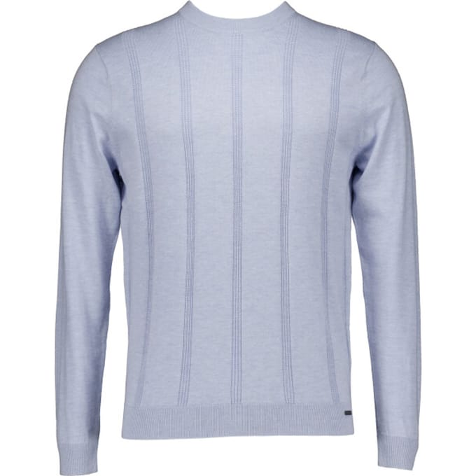 Gentiluomo Round Neck Ls Truien Lichtblauw K4190-272