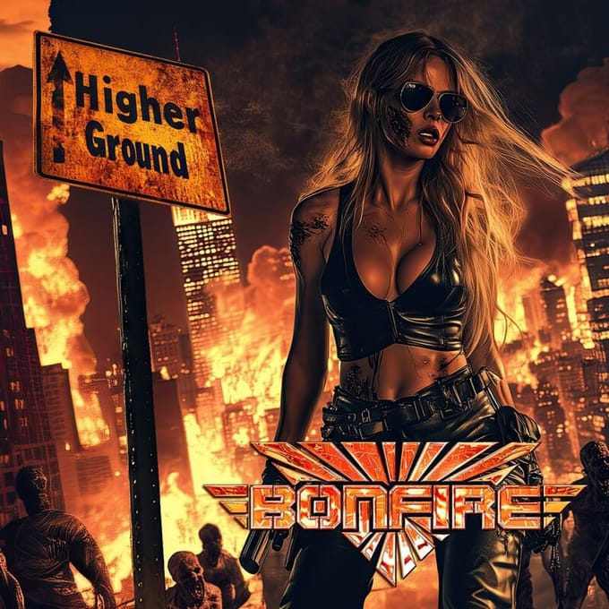 Bonfire CD - Higher Ground - voor Geen - standaard