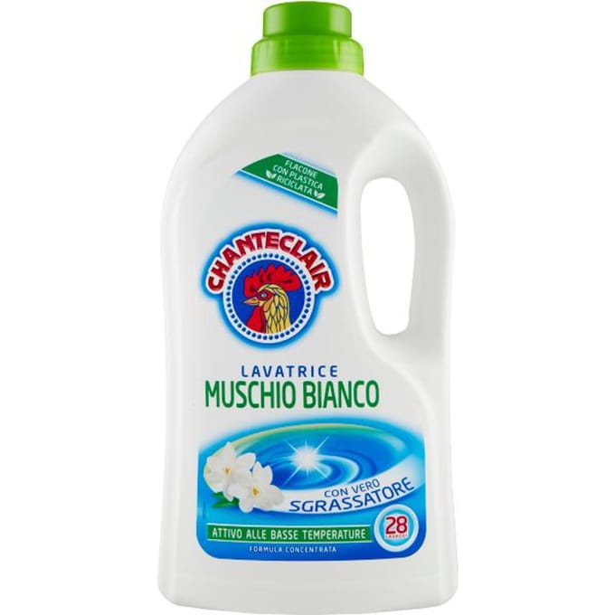 Lessive lavatrice muschino bianco 1260ml - chante clair