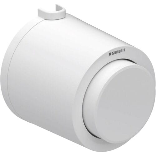 Geberit remote control type 01, pneumatic, for 1-flush, surface-mounted handle 116.046.11.1