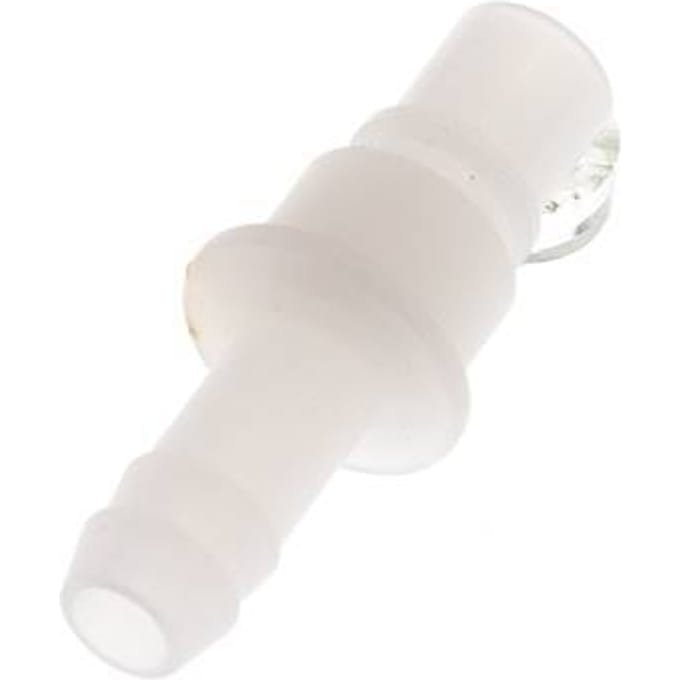 PVDF DN 7.2 Koppeling Insteeknippel 9 mm Slangpilaar
