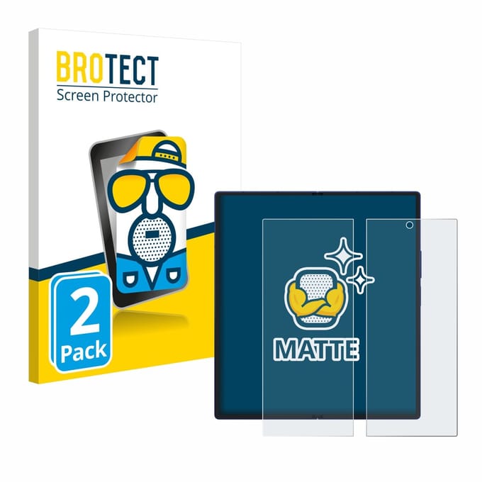BROTECT - Screenprotector voor Samsung Galaxy Z Fold 7 (Inner display) - Folie Beschermfolie matte 2 Stuks