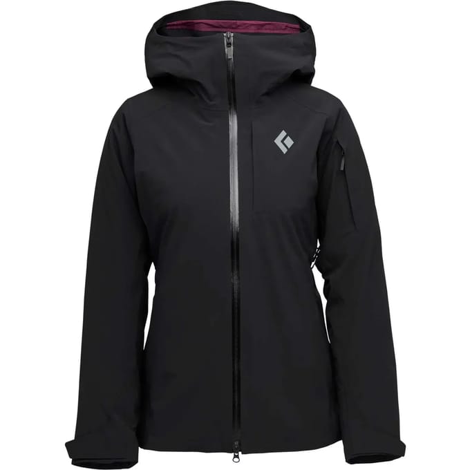 Black Diamond Recon Insulated Jas Zwart S Vrouw