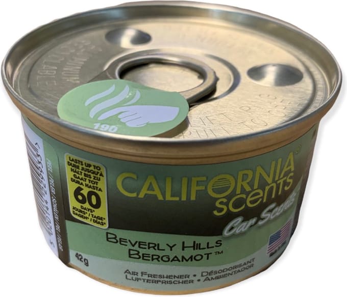 California Scents Luchtverfrisser Beverly Hills Bergamot