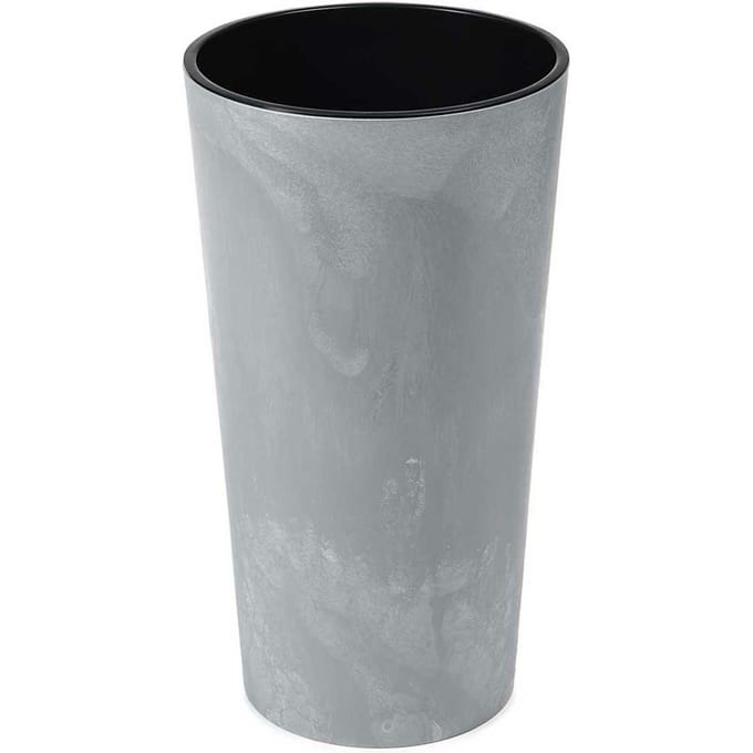 Urbanika Grijs Beton - Bloempot - Modern design - Duurzaam - Geometrisch - 46x25 cm