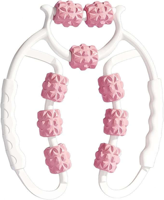 Effectieve Massage Roller voor Benen, Verlicht Spanning, Vermindert Cellulitis en Stimuleert Bloedcirculatie met Handvat