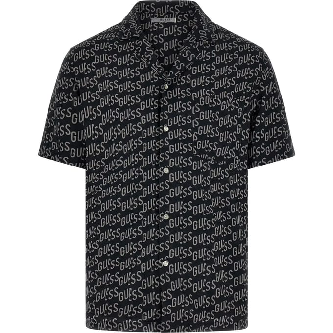 Shirt met korte mouwen Guess Wavy Logo
